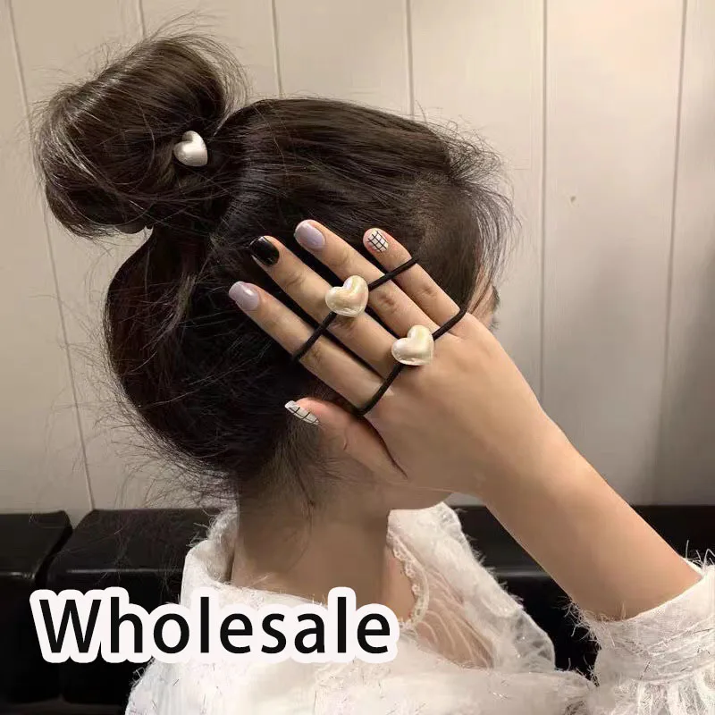 1-2-5-10-20-шт-женские-резинки-для-волос-с-милым-сердечком-и-жемчугом-корейский-держатель-для-хвоста-для-девочек-резинка-для-волос-аксессуары-для-волос