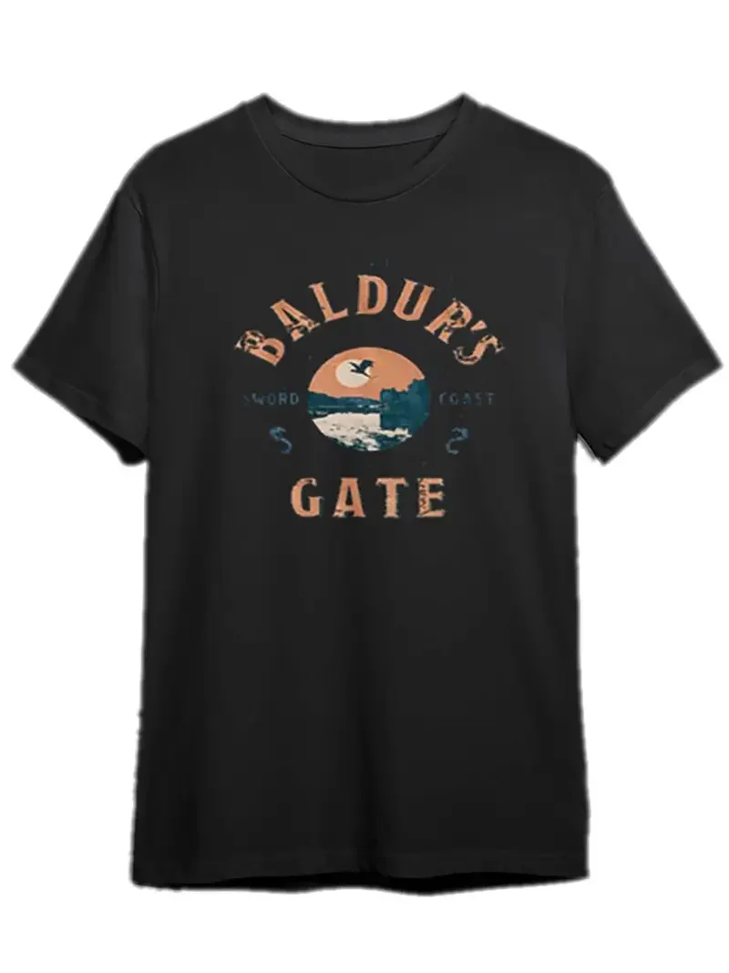 Unisex-Stil, nicht-sexuell, bedruckte kurze Ärmel, lockere, tiefe Schultern, Unisex und einfach