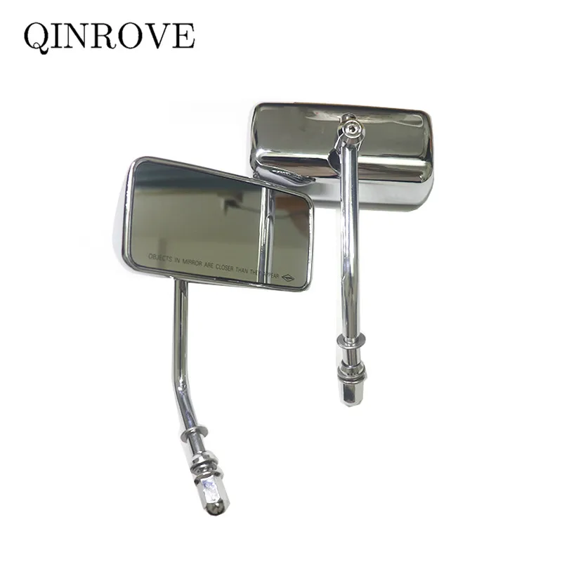 

For Harley Davidson Street Bob RH975 Sportster 883 1200 Rocker C Dyna Motorcycle Rear Mirror Iron ABS Black Chrome Side Mirror