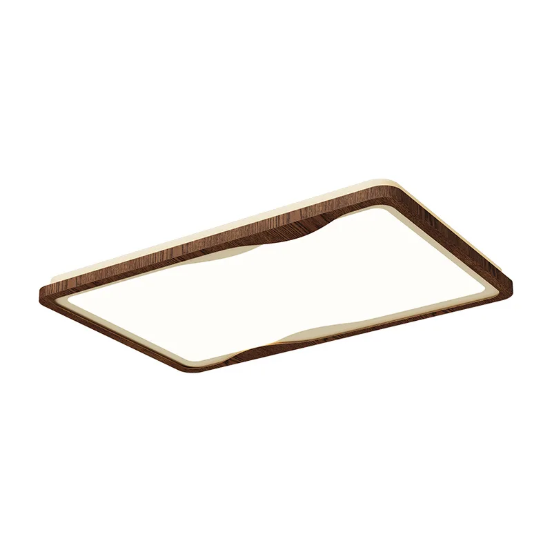 سقف ليد حديث ضوء الخشب الحبوب الشمال إضاءة ديكوريّة المنزل المطبخ غرفة نوم الحمام سطح السقف مصباح