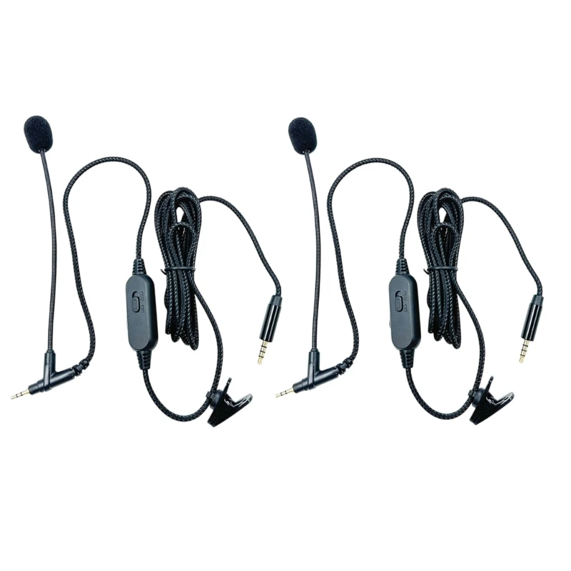 

Music Extension Wire Boom Microphone Cable for Gaming Headsets with Mic