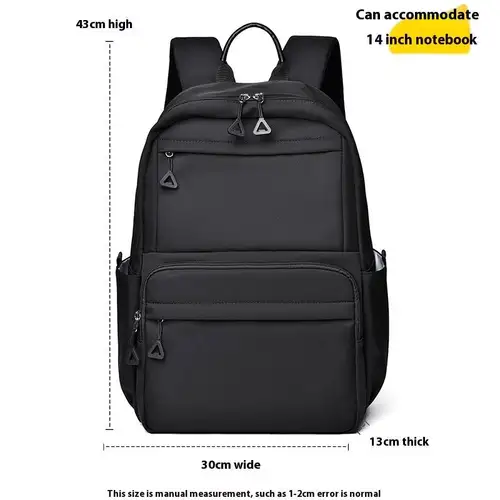 Imagen 2 del producto Nueva mochila Universal informal de moda para estudiantes, mochila escolar de gran capacidad, bolsa de viaje de moda, mochila para ordenador portátil Unisex