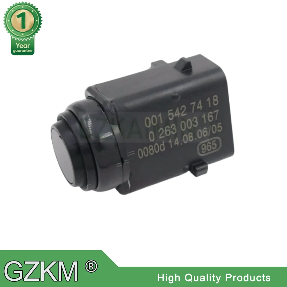 

4PCS PDC Praking Sensor OEM 0015427418 001 542 74 18 0263003303 For MERCEDES A E ML CLASS W211 W163 W168