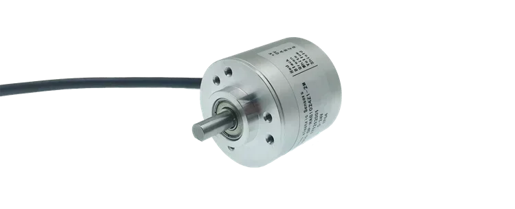 Rotary Encoder High Resolution Anti-interference ABZ Phase Diameter 38mm Shaft 6mm Type Incremental Position Sensor