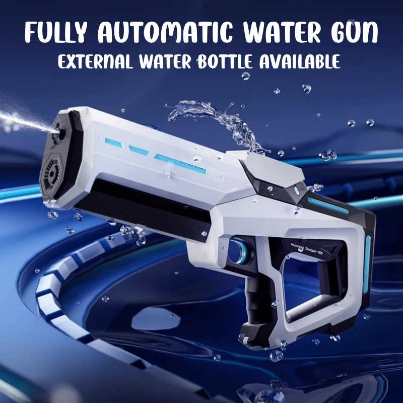 42cm Electric Water Guns for Adults High Pressure Automatic Absorb Water Watergun Summer Outdoor Beach Pool Toys for Kids Gifts, image 2