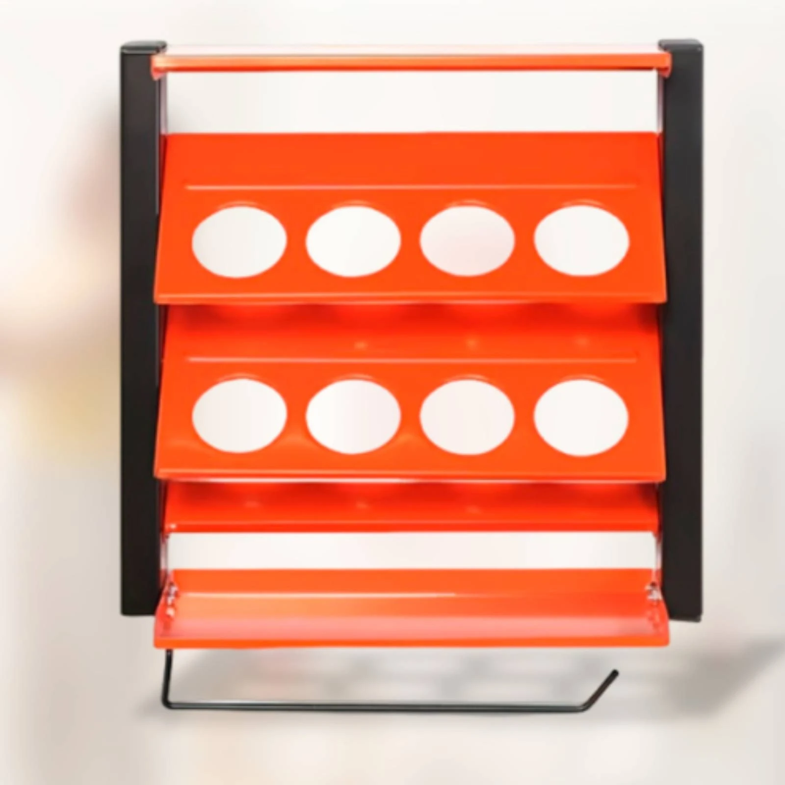 Tool Rack with Paper Towel Holder Heavy Duty Wall Tool Rack Shelf Open-Frame for DIYers, Garage, Workshop
