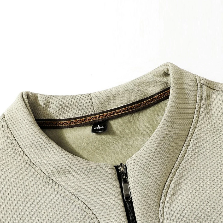 8XL Plus Size Sweatshirts Men Spring Autumn Zipper Design Sweatshirt Fashion Casual Pullover Male Big Size 8XL