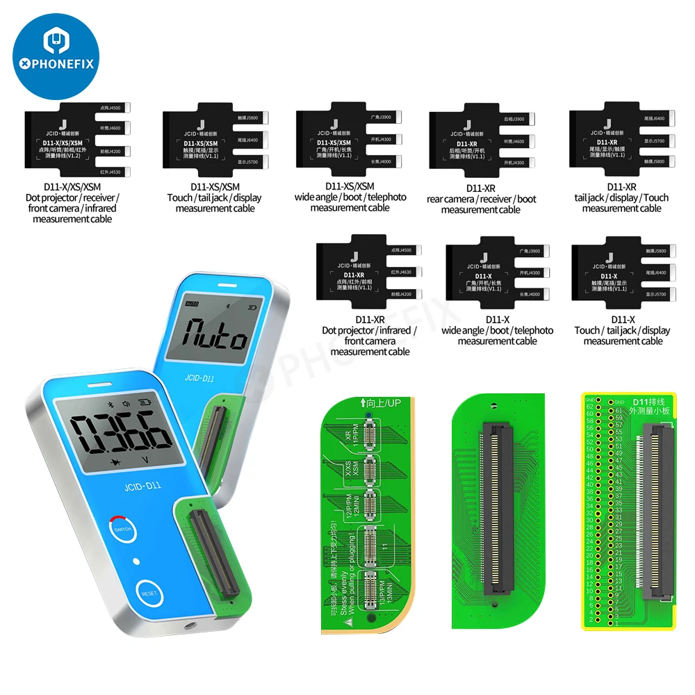 JCID-D11 Digital Detector D11-11 Test Cable for Measuring PCB Board Data Short Circuit Repair with JC Online Maintenance Diagram