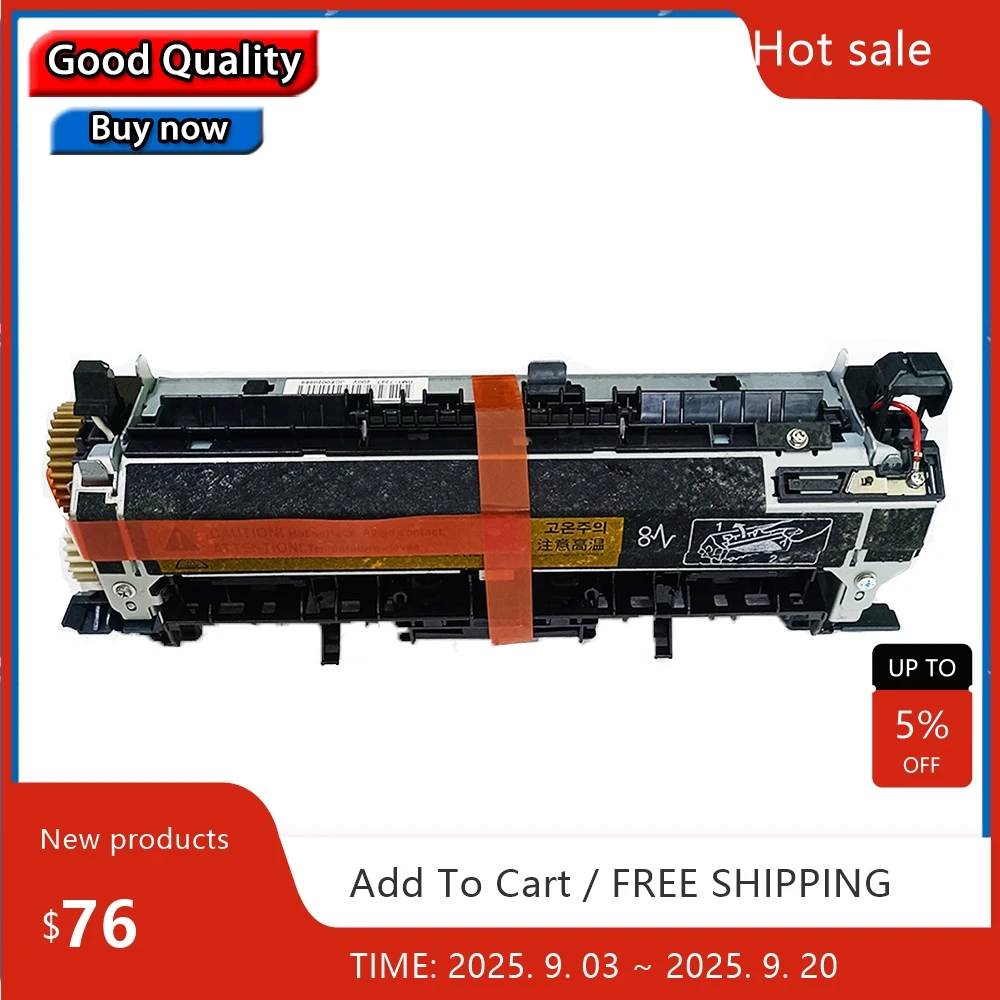 

Original NEW for HP M4555 Fuser Assembly CE502-67909 RM1-7395 (110V) RM1-7397 CE502-67913 RM1-7397-000 (220V) printer parts