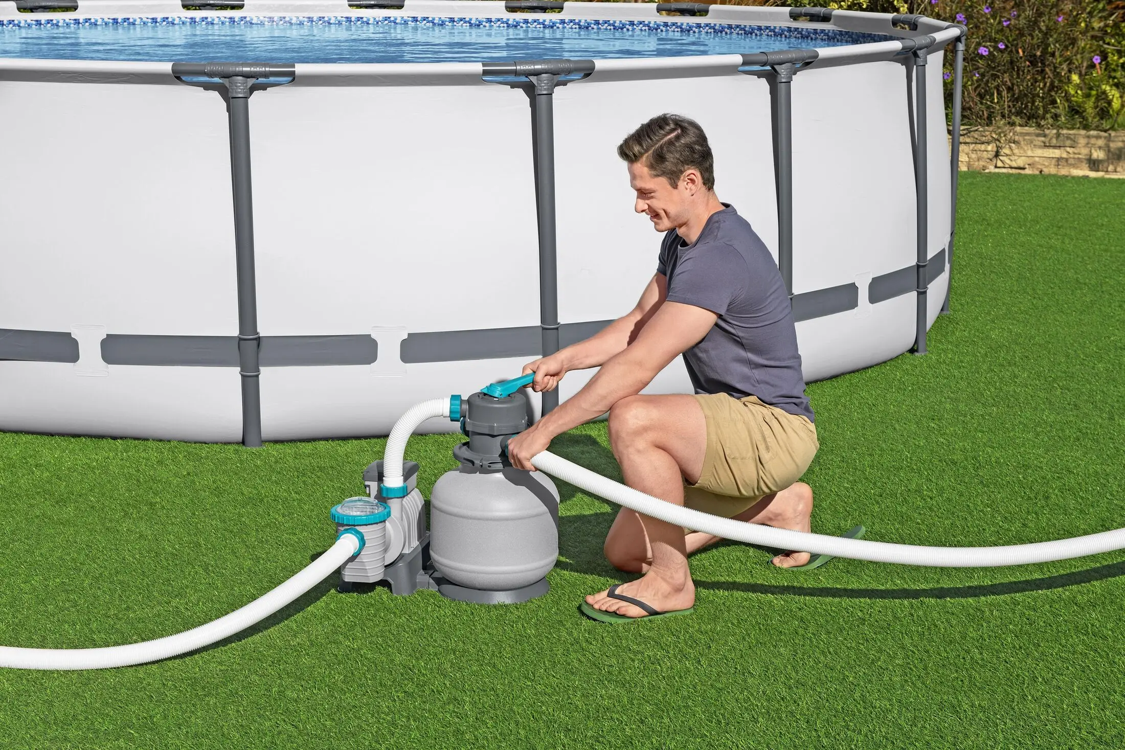 58499 2200gal Sand Filter Pump for Swimming Pools