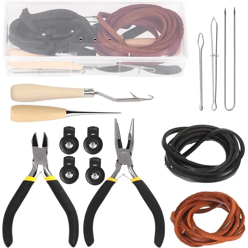 

Набор для ухода за бейсбольными перчатками M11K, 13 предметов, для софтбольных перчаток, включает кожаные полоски, перчатки и чехол для хранения