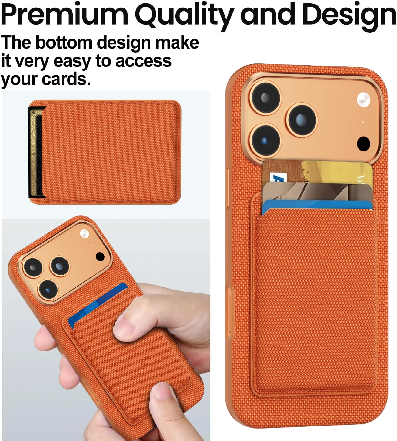 Tech Woven Accessories - Magnetic Tech Woven Phone Case With