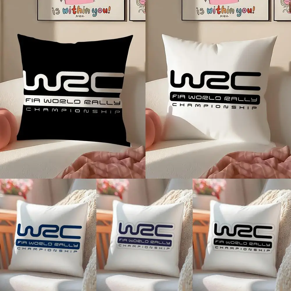 WRC Rally R-Racing Kissenbezug, Leinen-Kissenbezug, weiche Dekoration für Sofa, Zuhause, Zimmer