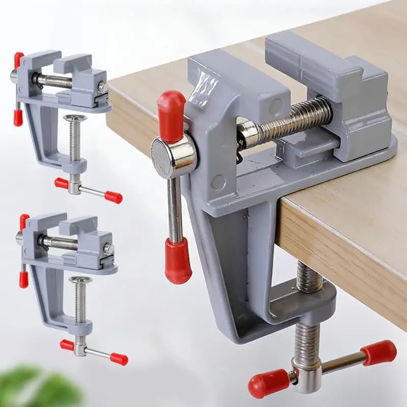 Vise DIY Tool Mini Universal Small Bench Vise Small Vise 360 Degree Rotatable Micro Vise