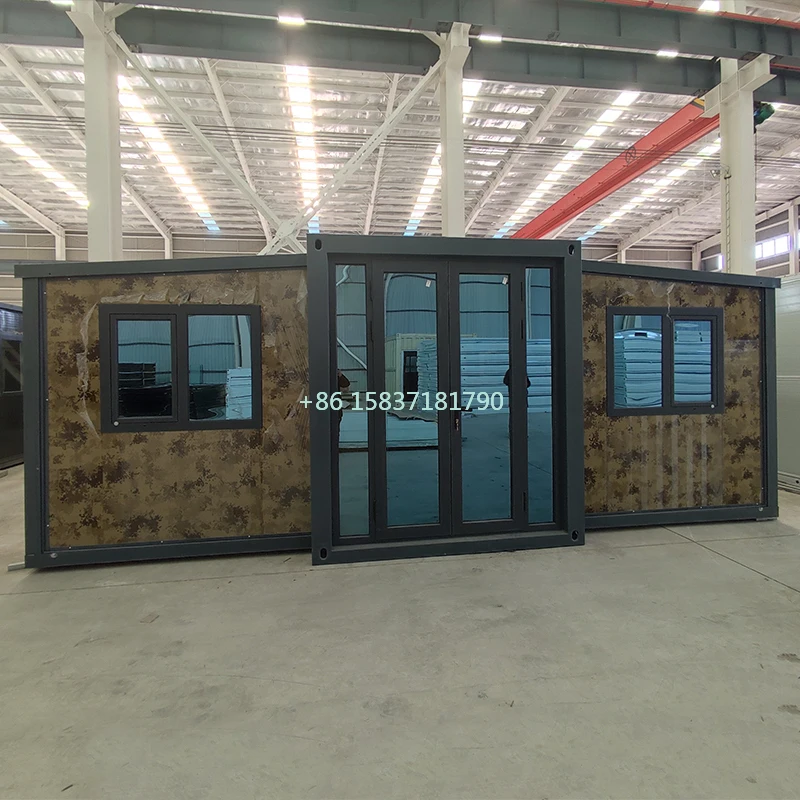 Fashionable Container House Tiny Cabin Space Mobile Home Container Prefab Mobile Home Expandable Container House for New Zealand