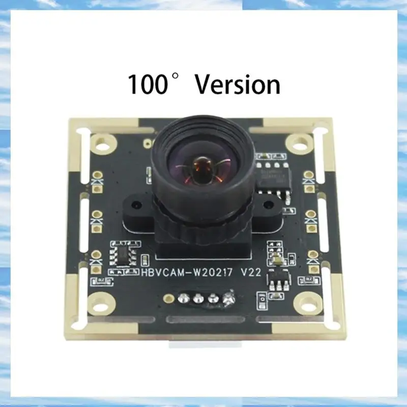 T31C-Camera Module OV9732 1MP 100 Degree MJPG/YUY2 Adjustable Manual Focus 1280X720 PCB Board With 0.5Mcable For Winxp/7/8/10