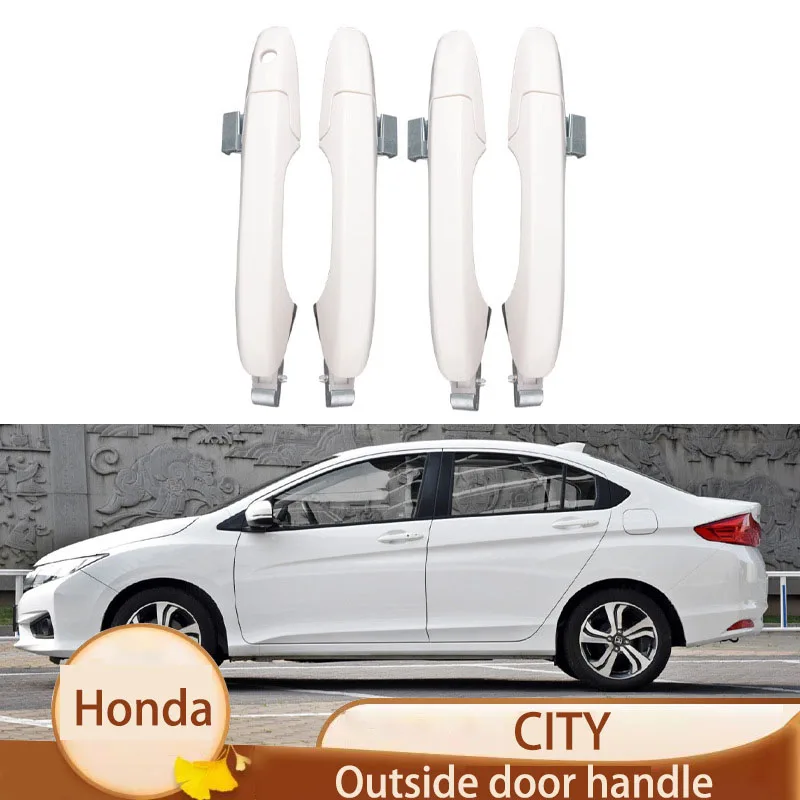 Suitable for 09-14 Honda Fenfan door outer handle open door handle outer buckle hand accessories