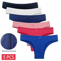 5 PCS/Set Cotton Panties Women's Comfortable Briefs Underwear Female M-XL Soft Underpants Ladies Panties