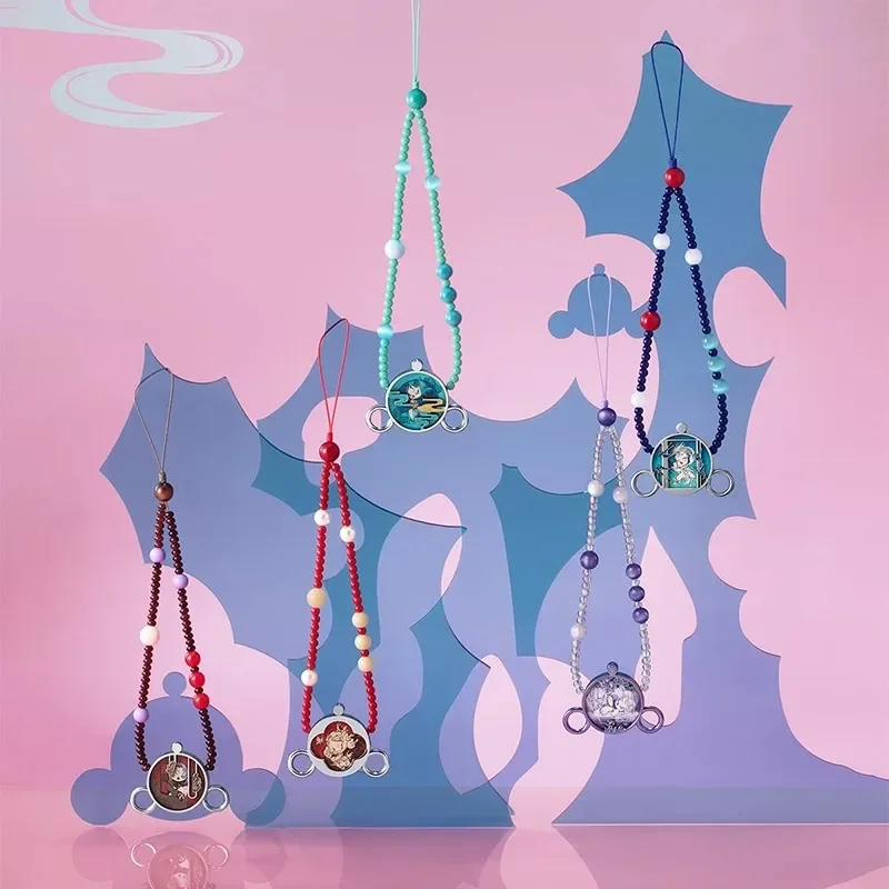 POP MART SKULLPANDA ミラージュシリーズ スマホストラップ ブラインドボックス ミステリーボックス ゲスバッグ おもちゃ 人形 かわいいアニメフィギュア デスクトップオーナメント