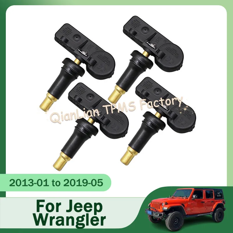 

4pcs 56029398AB Tire Pressure Monitoring System For Jeep Wrangler Unlimited Wrangler Tyre Pressure Sensor 433HMz