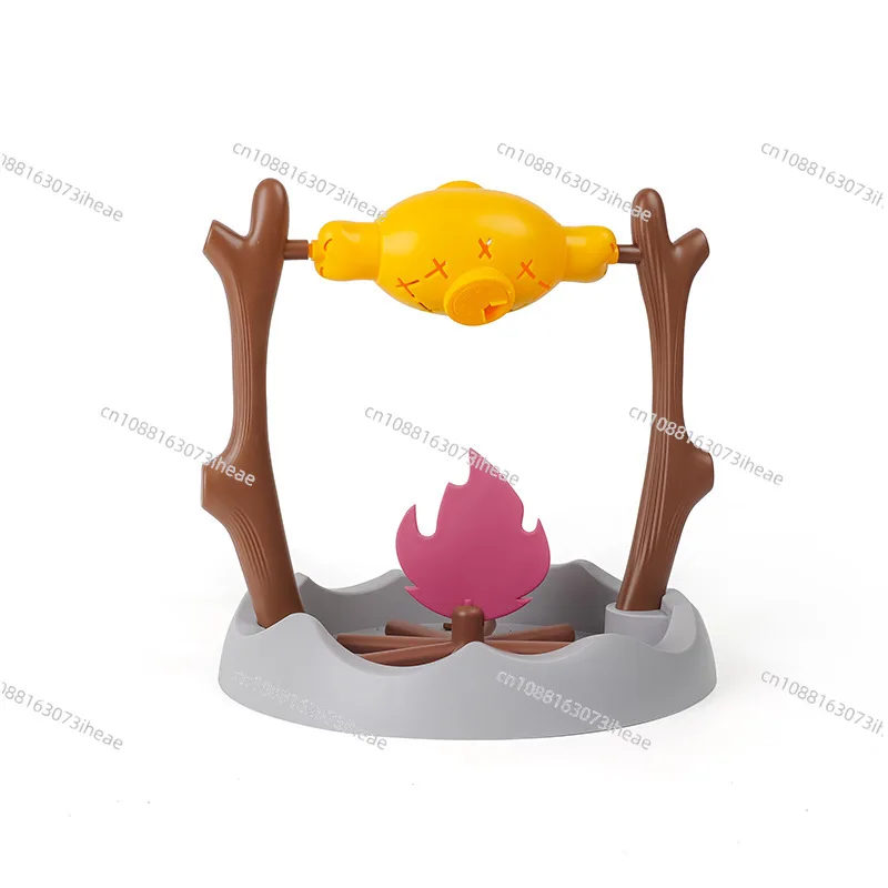 BBQ Roller Puzzle Toy: Interactive Treat Dispenser with Sniffing Training, Mental Stimulation for Dogs Cats