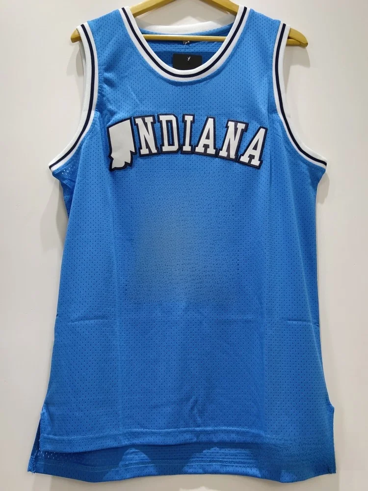 

Ретро-баскетбольная майка №33 Ларри Бёрда, вышитая, с символикой Индианского государственного университета, мужская спортивная майка из быстросохнущего полиэстера