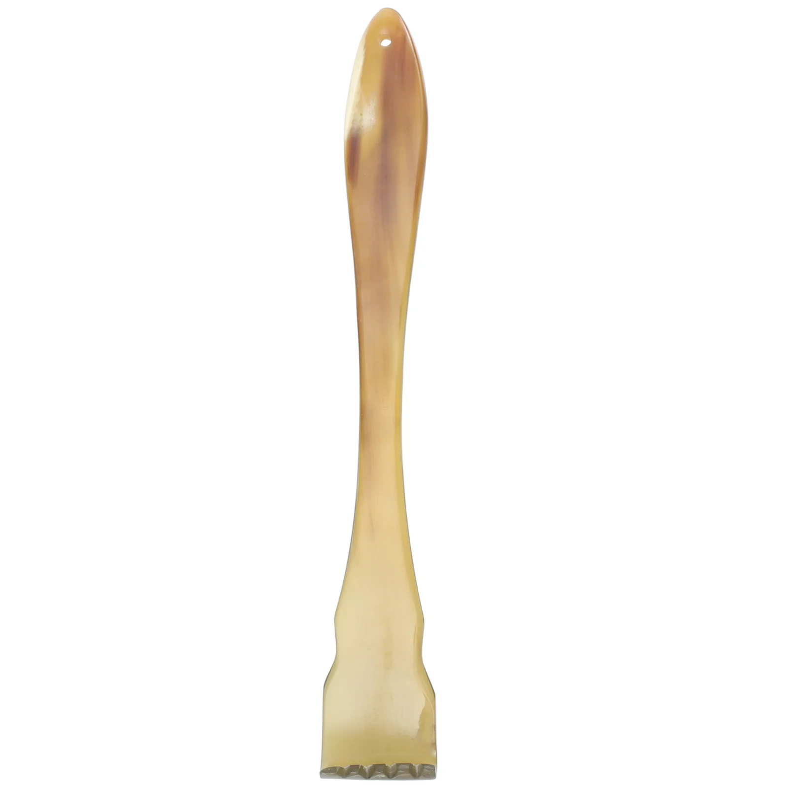 Cream Tickle Back Scratcher Body Itching Device Extendable Horns Handle Reach Farthest Part Safe Smooth