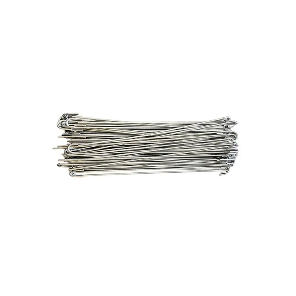 Adjustable Fence Ties 100pcs Chain Link Fence Ties Stainless Steel Wire Fasteners Heavy Duty Aluminum Fence Tie Wires Garden Dog