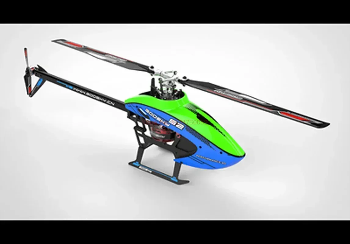 Goosky\'s nowy elektryczny zdalnie sterowany helikopter S2 3d model samolotu kaskaderskiego z podwójną bezszczotkową bezpośrednią zabawką z napędem