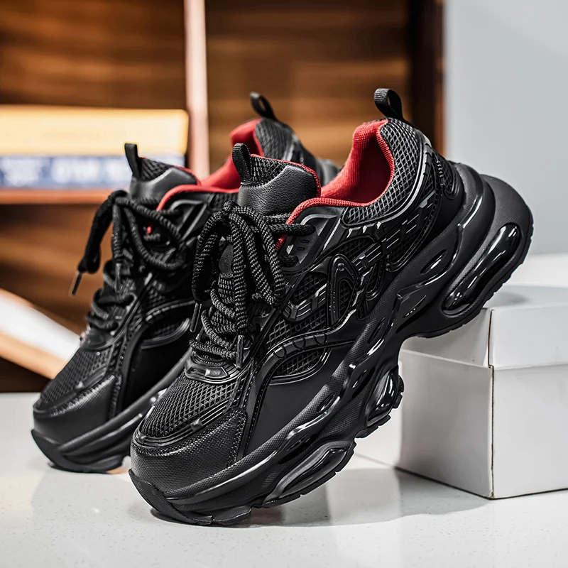 

2026 New Men Shoes Spring Autumn Comfortable Men's Platform Sneakers Fashion Casual Shoes Sports Trainers Tenis Masculino Shoe