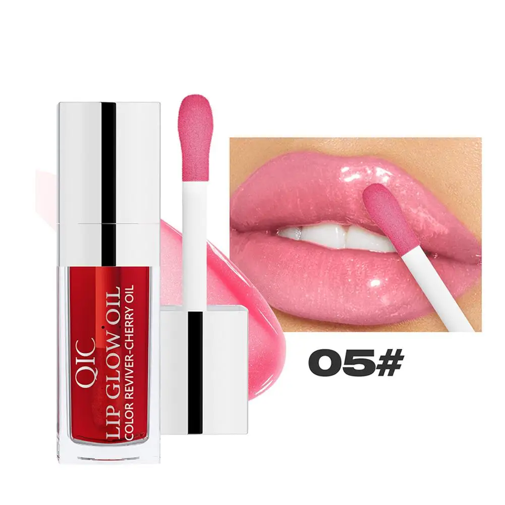 Qic Lipolie Hydraterende Lipgloss Olie Hydraterende Plumping Gloss Lip Water Olie Glazuur Lip Transparant Gloss Transparant Li I4q0