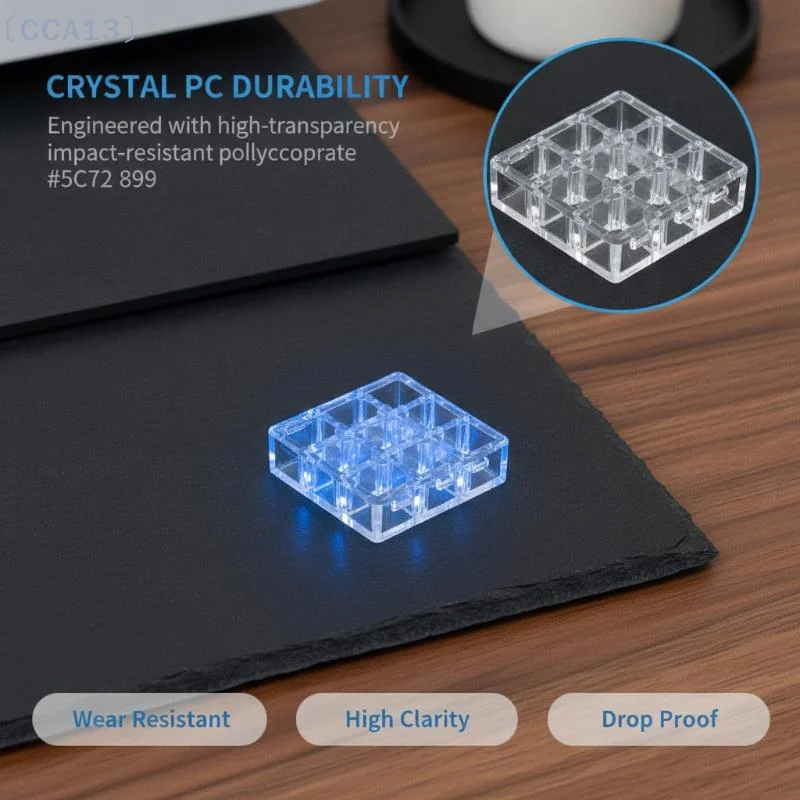 〔CCA13〕4 Slot Mechanical Keyboard Switch Tester Durable Plastic Shell 3 Colors For Custom Keyboard Enthusiasts