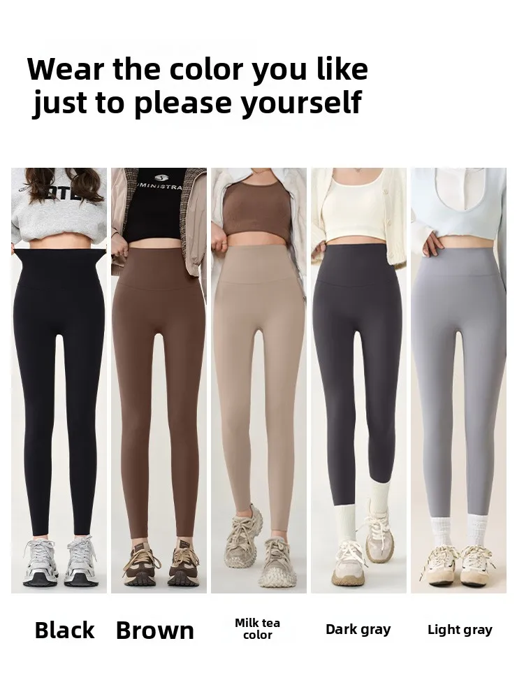 กางเกงโยคะเอวสูง 9 ส่วน ทรงลำลอง ผ้าหนา อุ่น ยกกระชับสะโพก กระชับหน้าท้อง โชว์สัดส่วน น่ารัก สำหรับใส่ในวันสบายๆ...