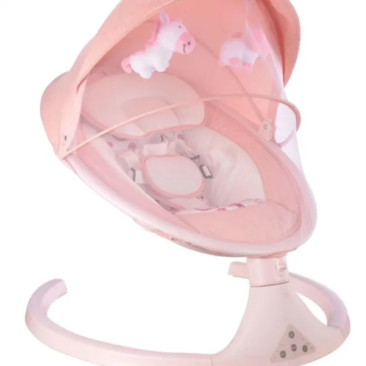Babyfond Intelligent electric baby rocking chair, baby electric rocking bed cradle newborn soothing swing and baby soothing tool