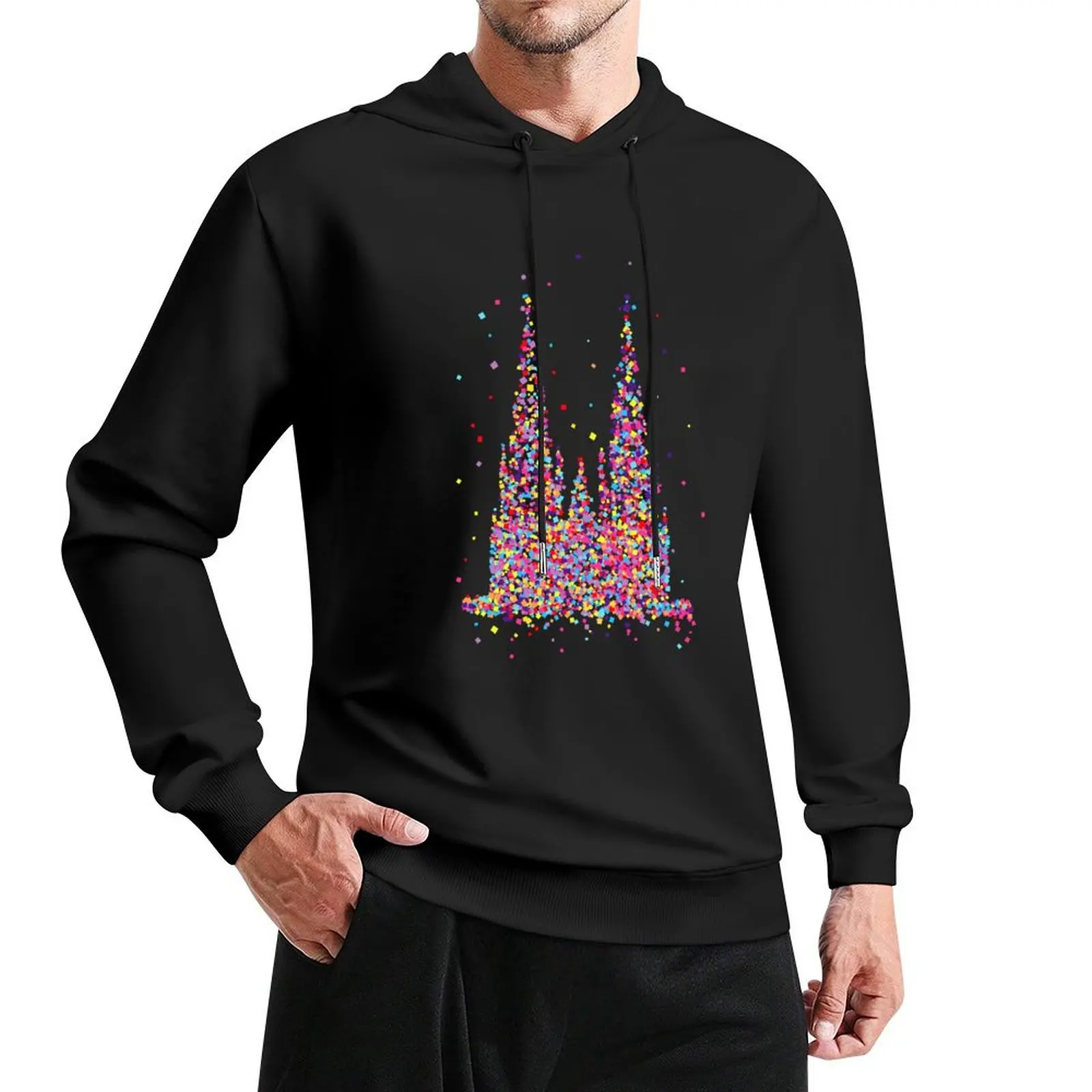 Cologne Cathedral Carnival Carnival Confetti Costume Outfit Pullover Hoodie anime clothes mens hoodies