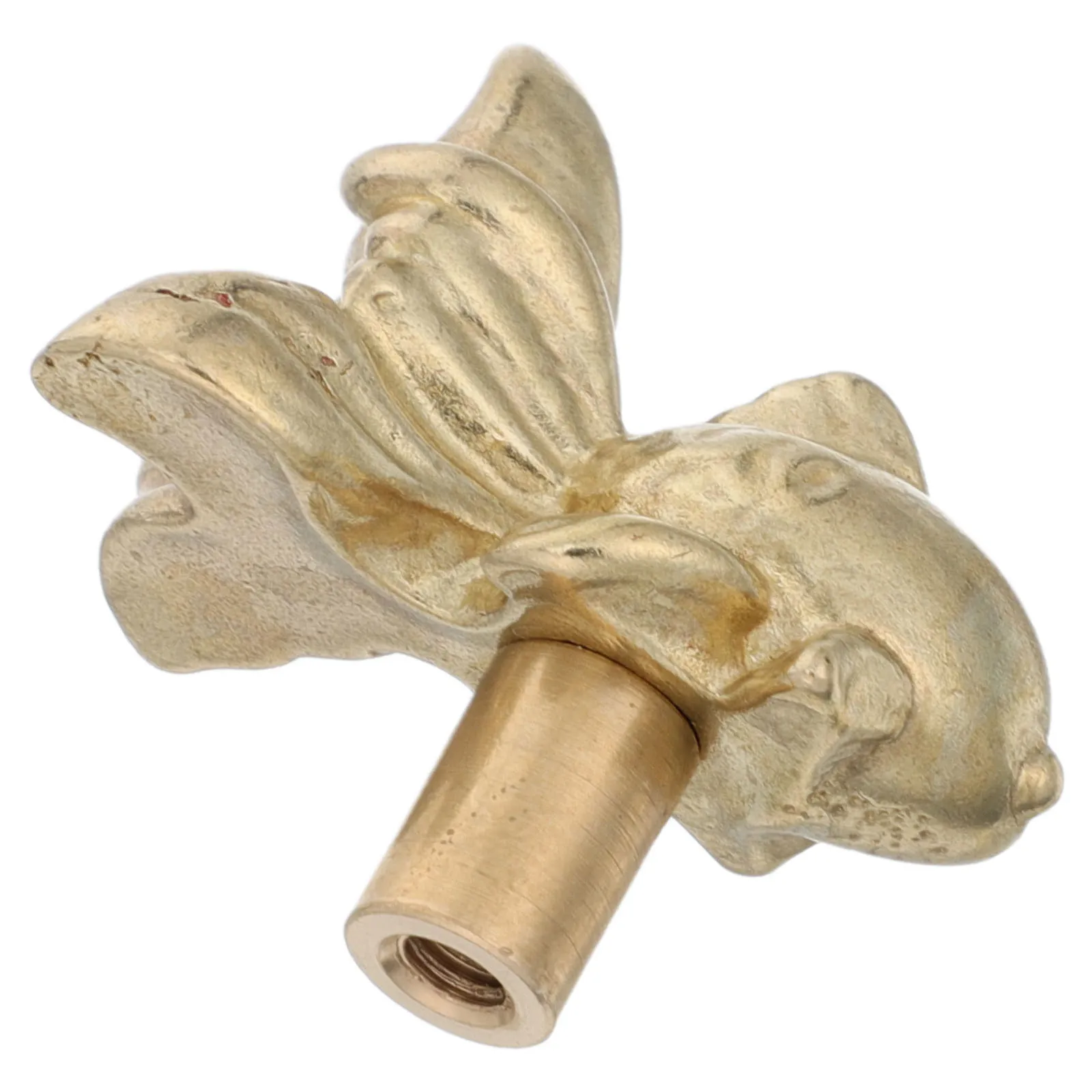 

Decorative Brass Fish Cabinet Knobs Gold Tone Drawer Pulls for Kitchen Bathroom Vanity Unique Animal Shaped Hardware Fittings