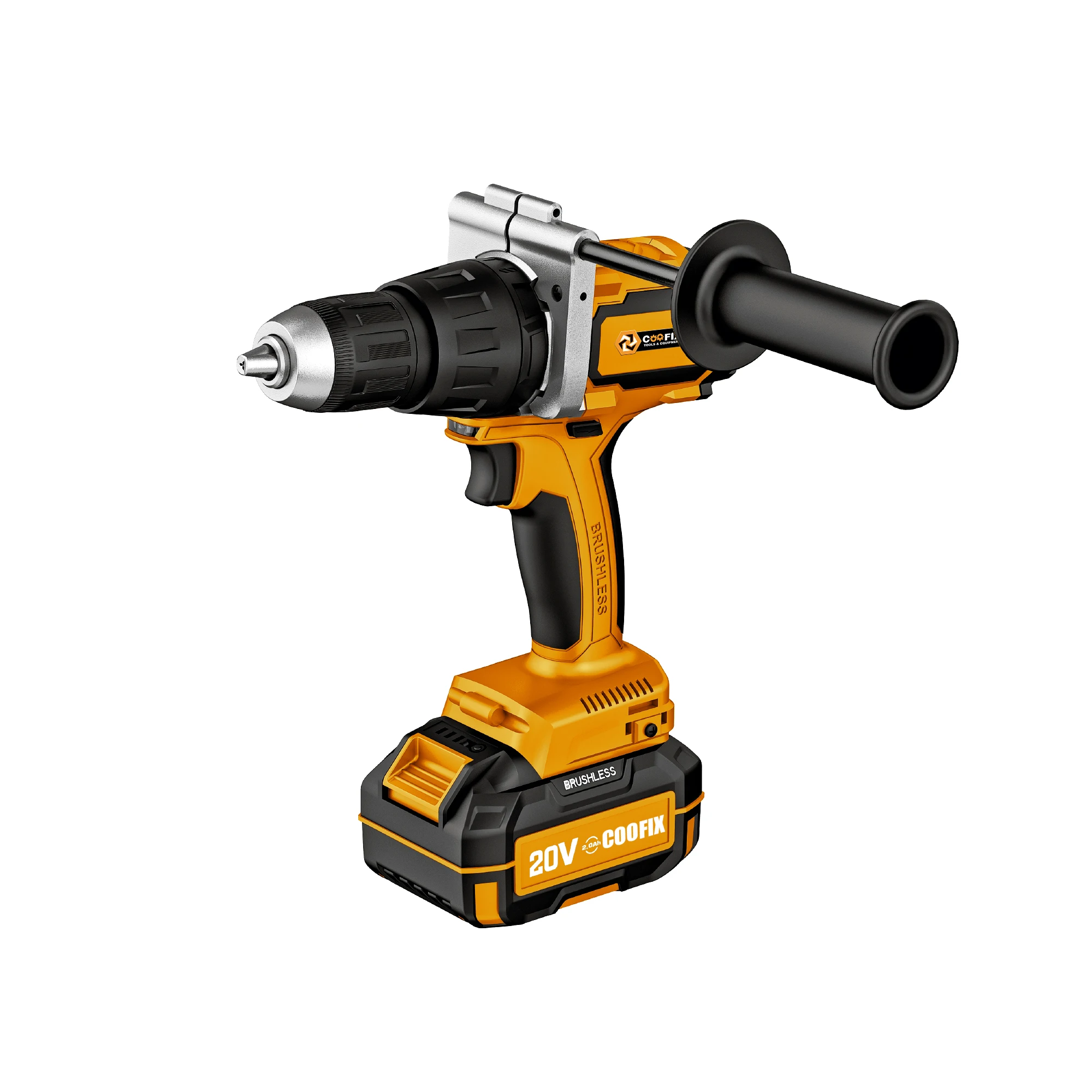 20v Two Speed cordless power drill electric screwdriver Cordless brushless impact Drill Driver Cordless impact drill