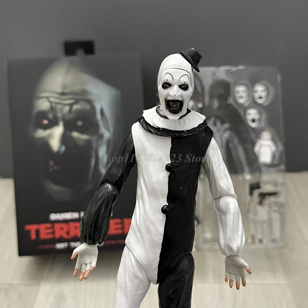 Damien Leone's Terrifier Figur Anime Ultimate Art The Clown Actionfigur Spielzeug Gelenkmodell Geburtstags- und Weihnachtsgeschenke Puppe
