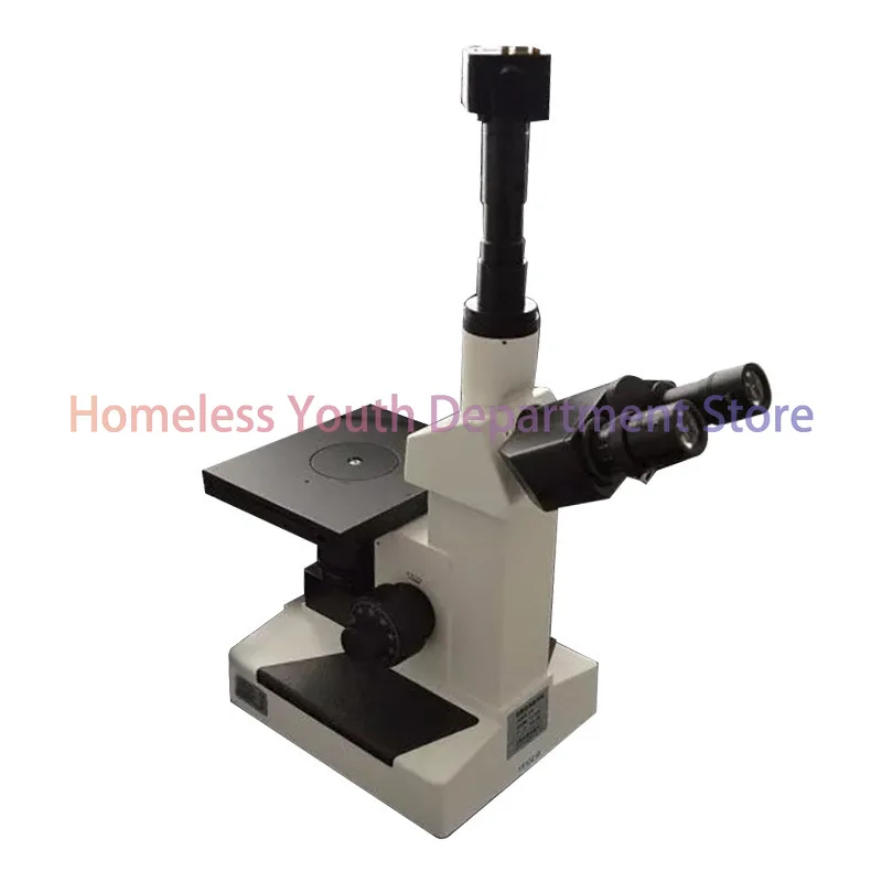 

Three-eye inverted metallographic microscope 4XC spheroidization rate grain size metallographic analysis