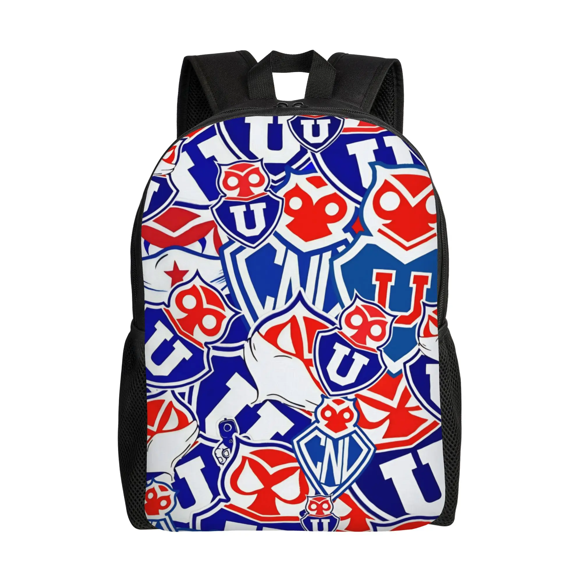 Universidad de Chile  Backpack for Men Women Casual Student Hiking Travel Daypack  College Canvas Bags Outdoor