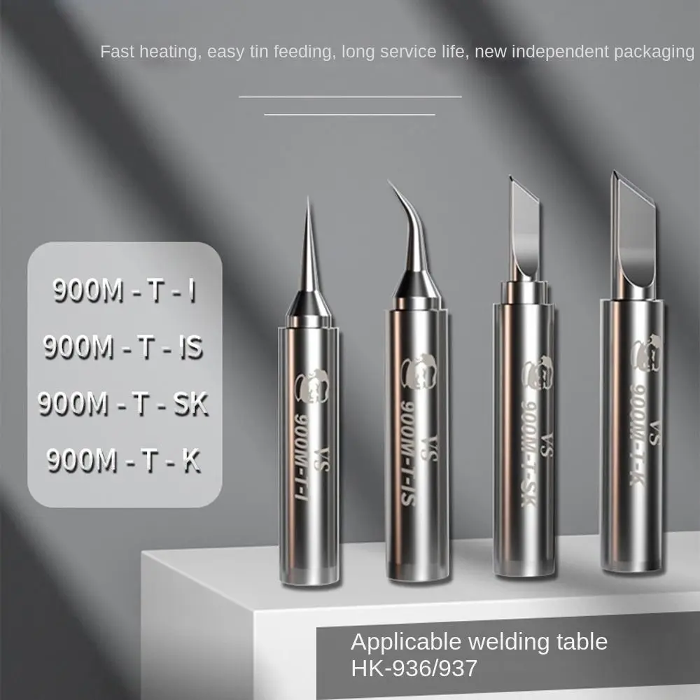 

Universal Oxygen-free Copper 936 900M Welding Tips Lead Free Durable Solder Head Soldering Iron Head 936 937 Soldering Stations