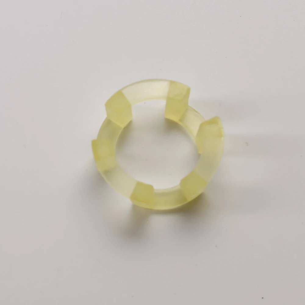 10PCS 9000 Connected Flange Rubber Ring C400-51474 (Yellow Small) Suitable for Industrial Sewing Machine Accessories