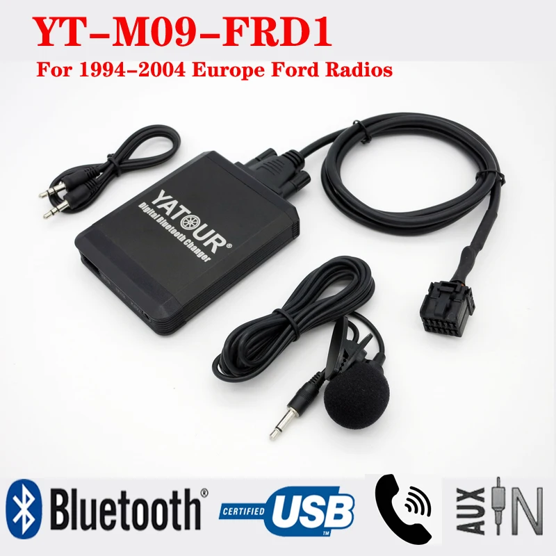 

Multifunctional Yatour Bluetooth USB digital music player phone call hands free adapter for Ford car radios