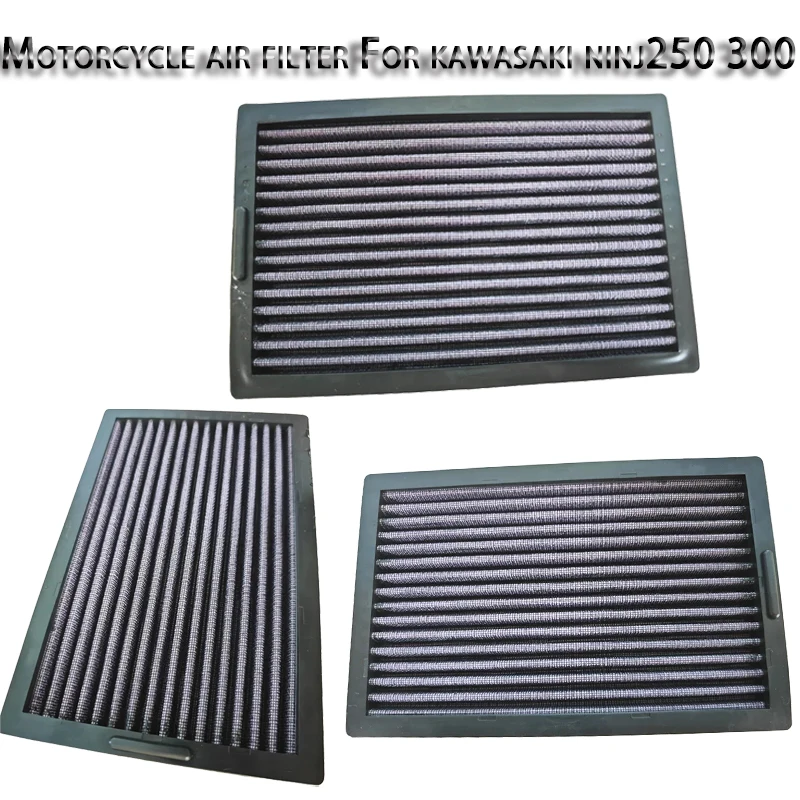

Motorcycle Air Filter For KAWASAKI NINJA 250/250R/300 ABS Z300 Air Filter Ninja250 Ninja250R Ninja300 EX300 2008-2017Accessories