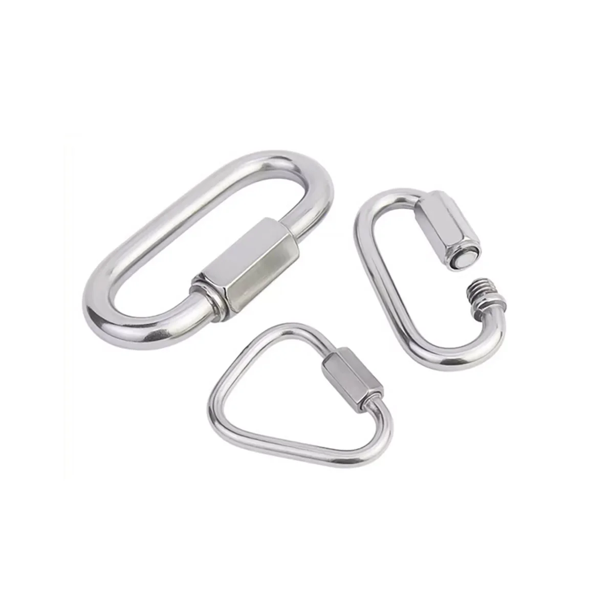 

304 Stainless Steel Quick Connecting Ring/ Chain Buckle/Elliptical Connecting Ring/Triangular Connecting Ring/Lock BuckleM3.5-14