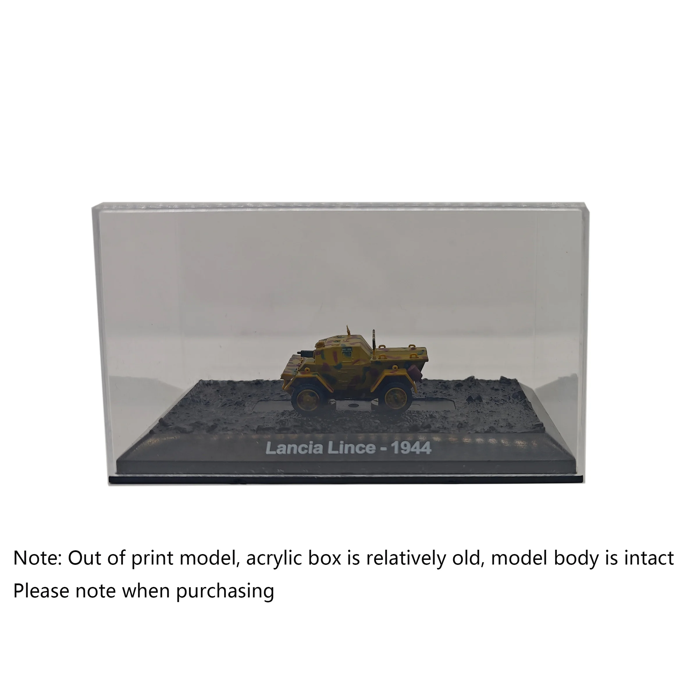 Spot 1: 72  Italy Lince-1944 Modelo de Vehículo Blindado, Modelo de Producto Terminado Estático