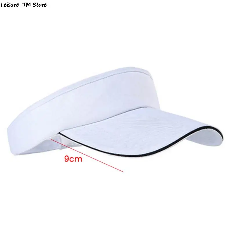 Adjustable Unisex Men Women Plain Sun Visor Sport Golf Tennis Breathable Cap Hat