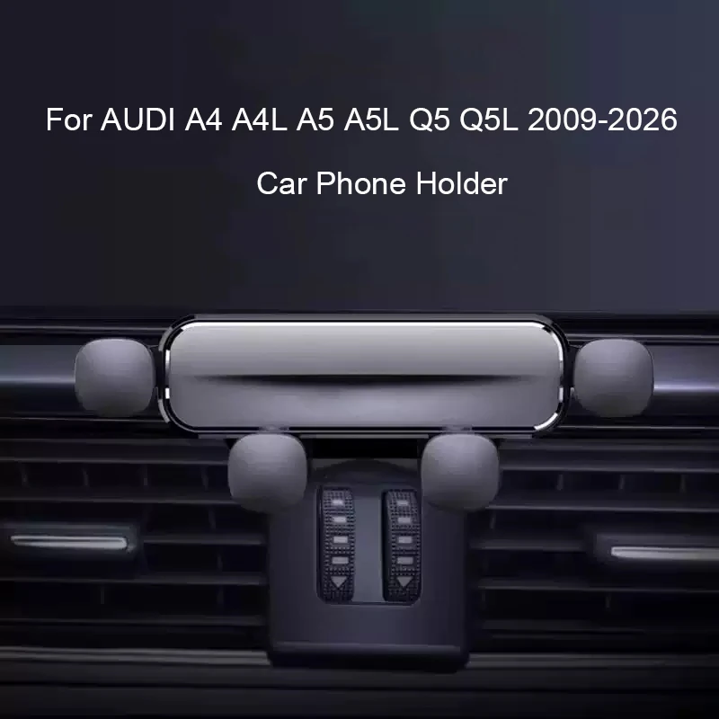 Car GPS Navigation Stand For AUDI A4 A4L A5 A5L Q5 Q5L 2009-2026 Auto Special Phone Holder Decoration Modify Accessories