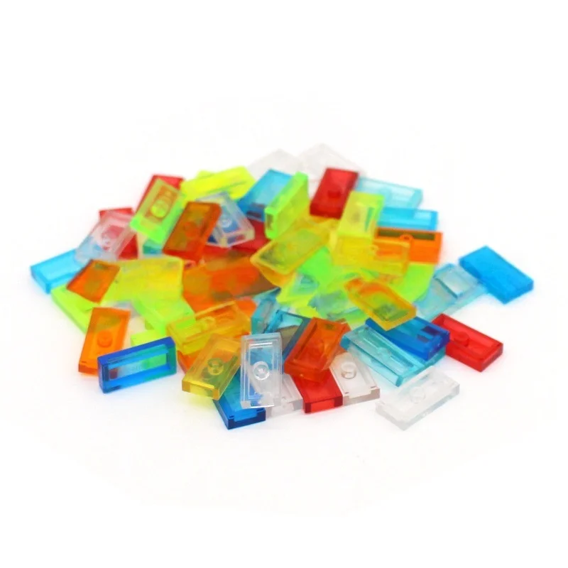 200個入り 1x2タイル ブロック 積み木 バルクアクセサリー ブリック 3069 MOCブリック 床パーツ DIY学習玩具 マスパック 子供向け 30070