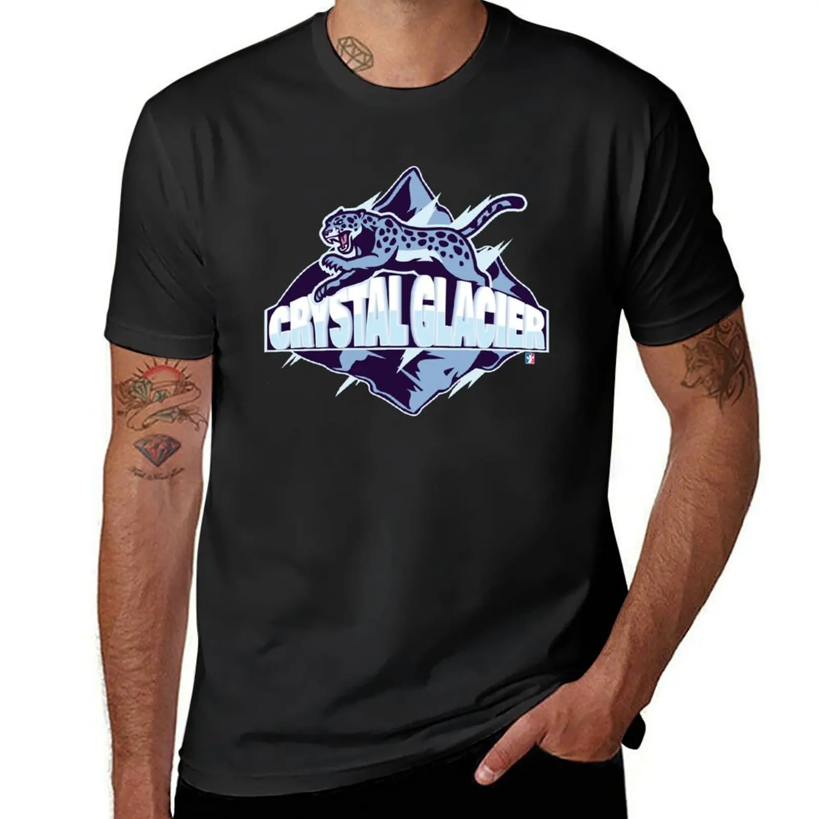 Avalar League - Crystal Glacier T-Shirt blacks vintage designer t shirt men